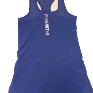 👚HEAD Racerback Drawstring Tennis Dress